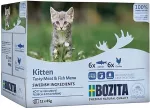 BOZITA Kitten box Meat and fish chunks in sauce &ndash; wet kitten food &ndash; 12x85g
