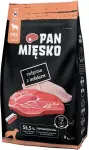 PAN MIĘSKO Veal with turkey M - dry dog food - 9kg