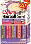 Inaba Churu Hairball control Tuna and chicken recipe - cat treats - 20x14g
