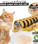 UniQ Pets lihaga supp kassidele, kana ja part 6x60g