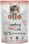 OLLO Cat No. 7 Salmon and shrimp - wet cat food - 85g
