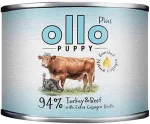 OLLO Plus Puppy Kolagen Turkey and Beef - wet dog food - 200g