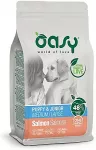Oasy One Animal Protein Puppy & Junior Medium/Large Salmon - dry dog food - 12kg