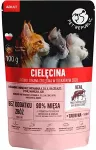 PetRepublic PET REPUBLIC Adult Finely chopped veal - wet cat food - 100 g