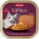 Animonda Vom Feinsten Adult in Sauce Chicken and liver - wet cat food - 85g