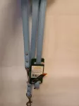 Hunter Leather leash nappa 18/200 light blue
