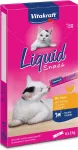VITAKRAFT - Cat - Liquid Snack - Chicken - 6 x 15g - s&ouml;&ouml;dalisand kassidele, n&auml;rimismaius, kana ja tauriiniga