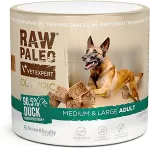 VetExpert Raw Paleo Olympic Duck Mini Medium Large Mono - dog treat - 90g