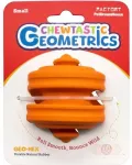 MUUD Petdreamhouse Chewtastic Geo-Hex Toiduga T&auml;idetav M&auml;nguasi Koerale, Oranž