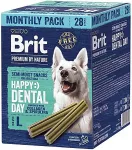 Brit Premium by Nature Dog Dental snacks L - dog treat - 28 pcs