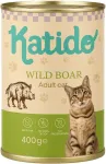 Katido Wild boar - wet cat food - 400g