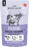Wiejska zagroda Chicken with beef Sterilised - wet cat food - 85g