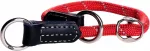 Rogz Kaelarihm Rope Medium 9mm Reguleeritav 30-35cm, punane helkur
