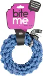 Europet Bernina Dog toy braided ring blue 28 x 28 x 5 cm