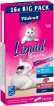 VITAKRAFT - Cat - Liquid Snack - Liver with Salmon - 16x15g