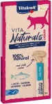 VITAKRAFT Vita Naturals Liquid Salmon - cat treats - 5 x 15g