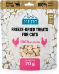 PETITTO Freeze-dried chicken treats Mono - cat treats - 70g