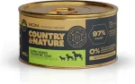COUNTRY&NATURE Duck with beetroot and apple Mono - wet dog food - 410g