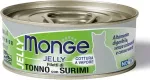 Monge Jelly Tuna Flakes with Surimi Adult 80 g