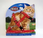 TRIXIE Traksid kassidele rihmaga XL, nailon, 34-57 cm/13 mm, 1,20 m