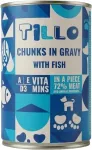 Tillo Chunks in gravy Fish - wet dog food - 415g