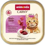 Animonda Carny Adult Beef and pheasant - wet cat food - 85g