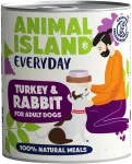 ANIMAL ISLAND Everyday Turkey and rabbit - wet dog food - 800g