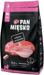 PAN MIĘSKO Puppy Veal with quail L - dry dog food - 3kg
