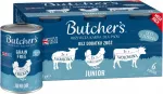 Butcher's Original Junior Mega pack mix - wet dog food - 6 x 400g