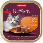 Animonda Vom Feinsten Adult P&acirc;t&eacute; Chicken and turkey - wet cat food - 85g