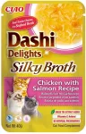 INABA CAT Dashi Delights Silky Broth Chicken with Salmon - cat treat - 40g