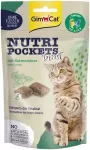 GimCat Nutri Pockets Insect with Catnip - cat treats - 60g