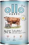 OLLO Plus Puppy Kolagen Turkey and Beef - wet dog food - 400g