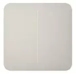 SMART SOLOBUTTON 2GANG/OYSTER 46020 AJAX