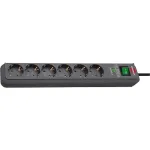 Brennenstuhl Eco-Line anthrazit 5 6-fach pikendusjuhe