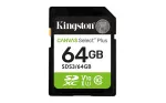 Kingston SDXC Canvas Select 64 GB m&auml;lukaart