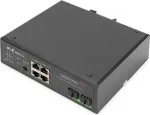 Digitus Ind Gigabit PoE 4-Port kommutaator