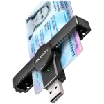 AXAGON pocket USB-A contact adapter