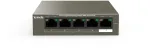 Tenda PoE l&uuml;liti 4x TEG1105P-4-63W kommutaator