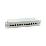 Equip patchpaneel Cat6a RAL7035