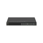 NETGEAR GSM4328 Juhitav L3 Gigabit Ethernet (10/100/1000) Power over Ethernet tugi 1U Must