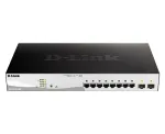 D-Link L&uuml;liti PoE 2SFP DGS-1210-10MP kommutaator