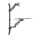 Neomounts Sit-Stand Workstation 17-32" kinnitus