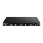 D-Link 2*XGE 44*GE DGS-1520-52MP kommutaator