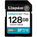 Kingston SDXC Canvas Go 128 GB m&auml;lukaart