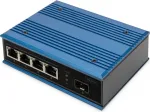 Digitus Ind 10 100 4-Port kommutaator