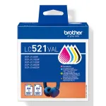 Brother Patrone Farbtintenset LC-521VAL