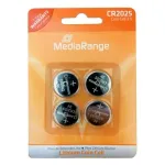 Mediarange Lithium 4PCS CR2025 aku