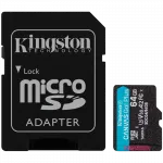 Kingston Micro SDXC UHS-I m&auml;lukaart