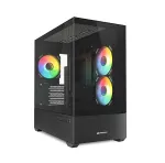 Sharkoon MK6 RGB (Black, Tempered Glass x 2)